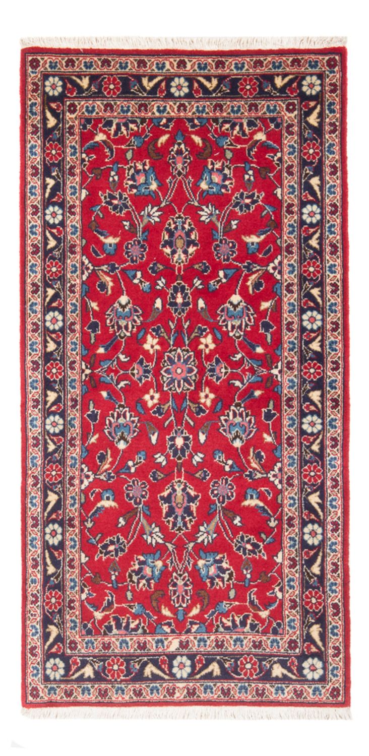 Runner Perser Rug - Keshan - 155 x 70 cm - red
