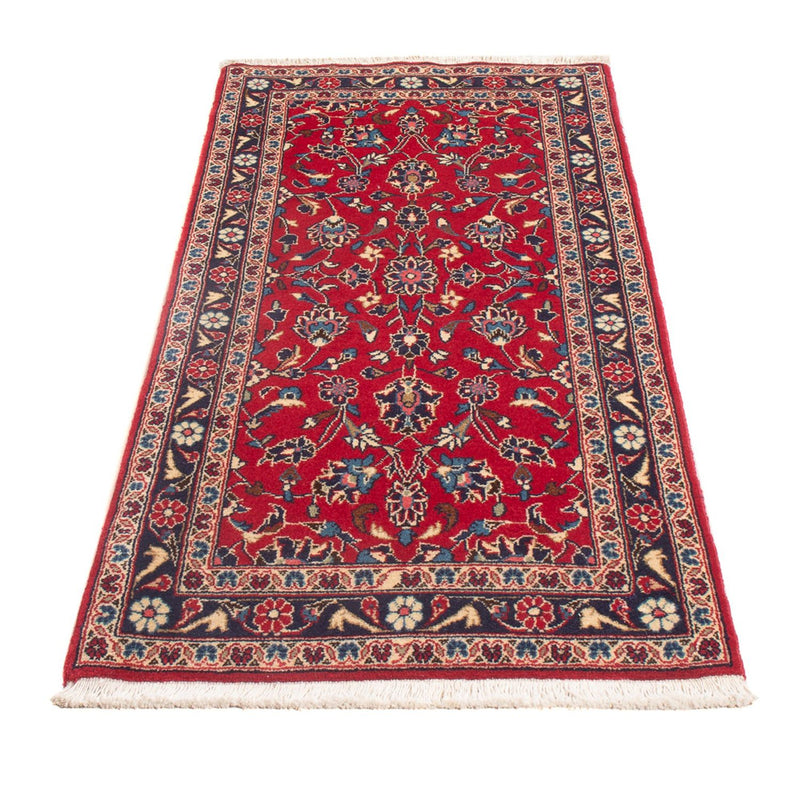 Runner Perser Rug - Keshan - 155 x 70 cm - red