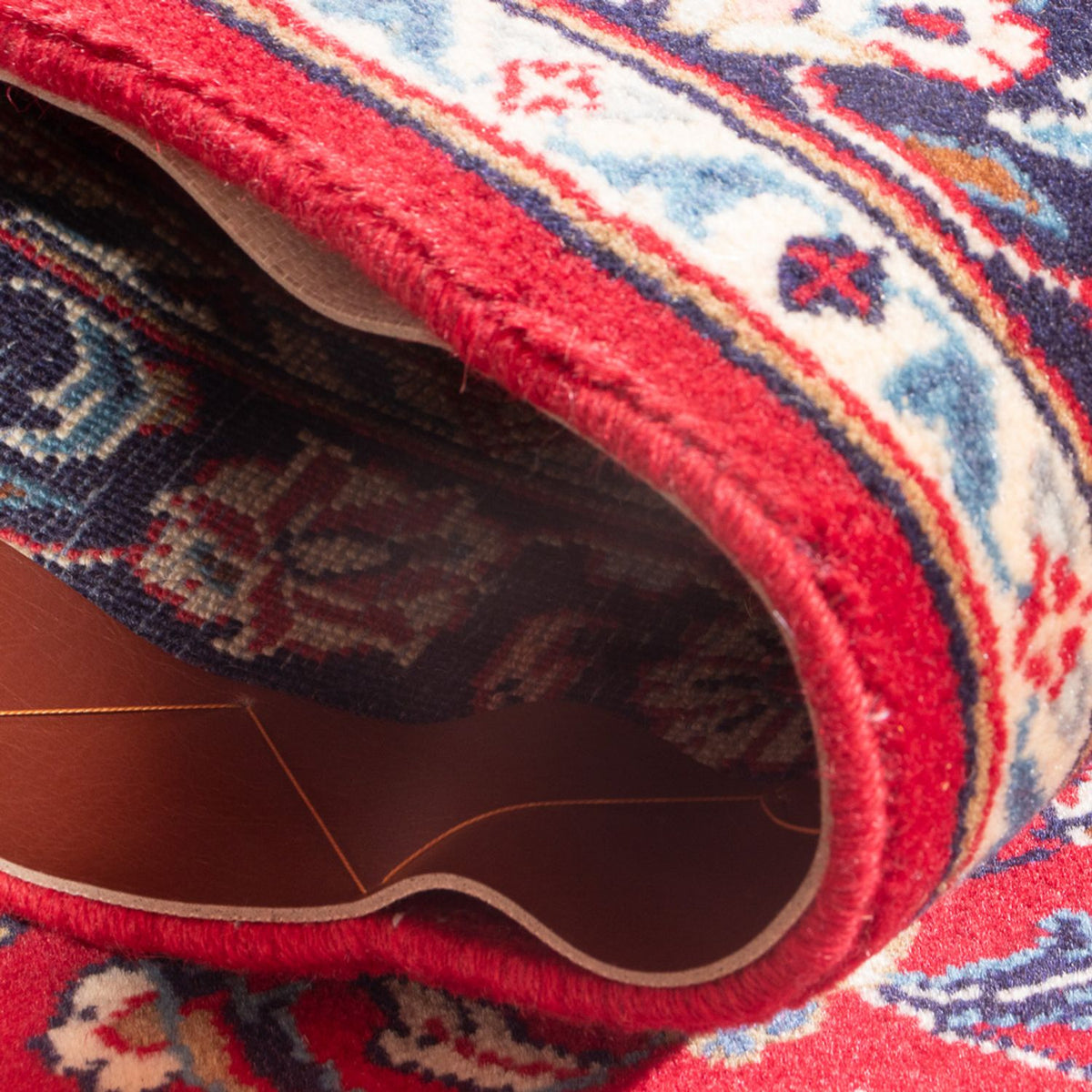 Perser Rug - Keshan - 140 x 74 cm - red