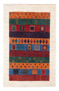 Gabbeh Rug - Loribaft Perser - 129 x 83 cm - multicolored