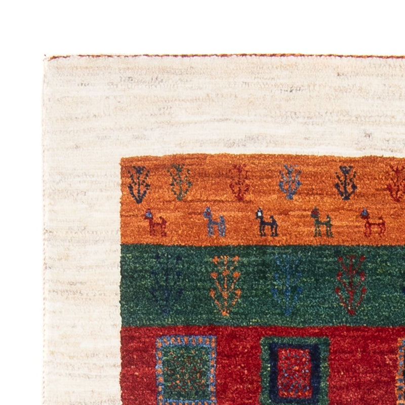 Gabbeh Rug - Loribaft Perser - 129 x 83 cm - multicolored