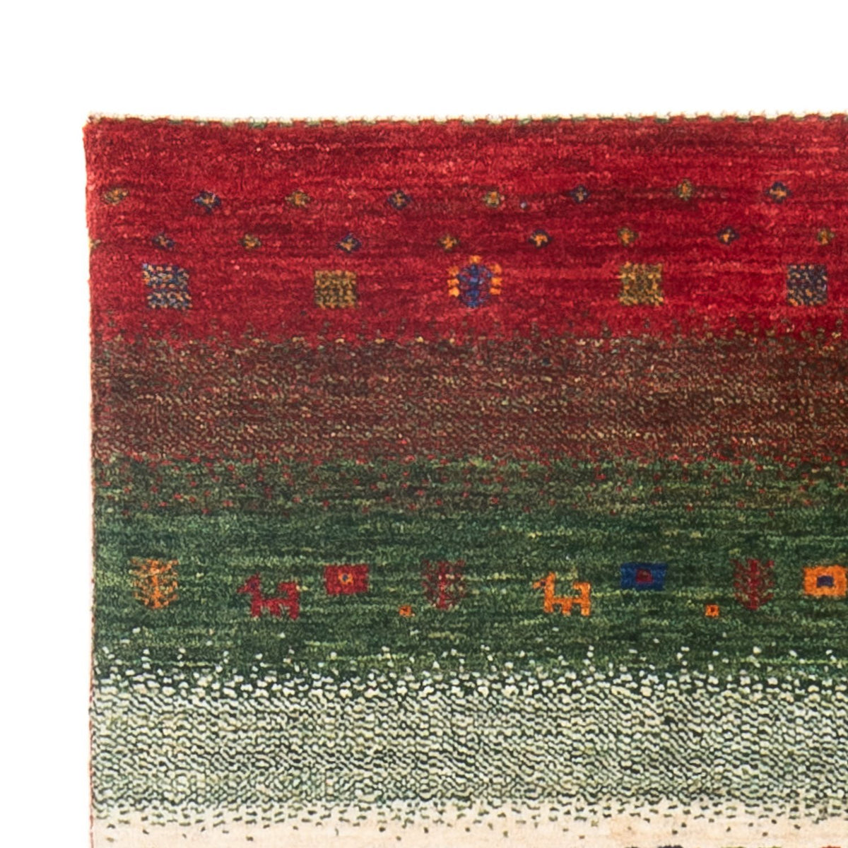 Gabbeh Rug - Loribaft Perser - 131 x 82 cm - multicolored