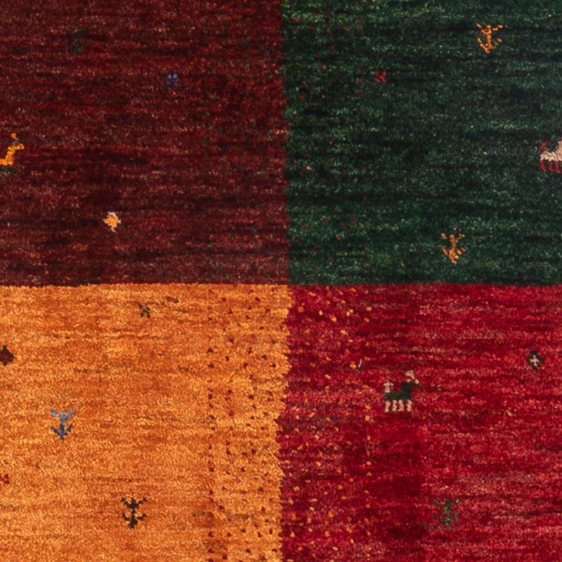 Gabbeh Rug - Loribaft Perser - 126 x 82 cm - multicolored