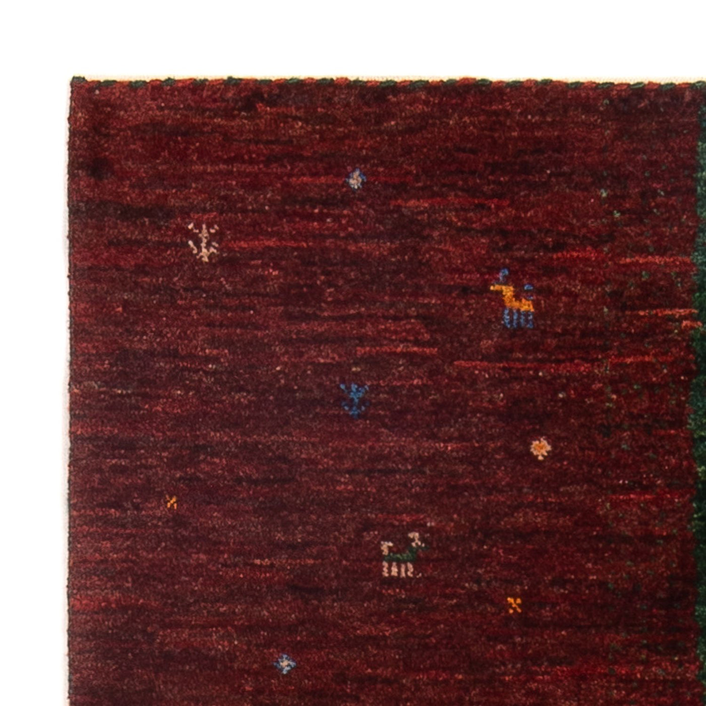Loribaft Rug 126x82cm - Perserteppich Wollteppich