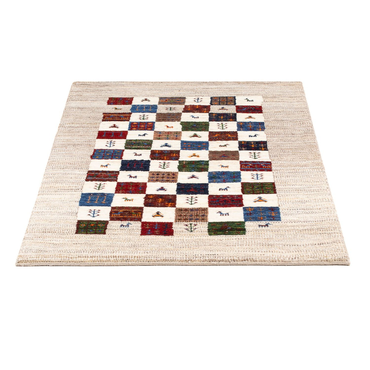 Gabbeh Rug - Loribaft Perser - 132 x 78 cm - multicolored