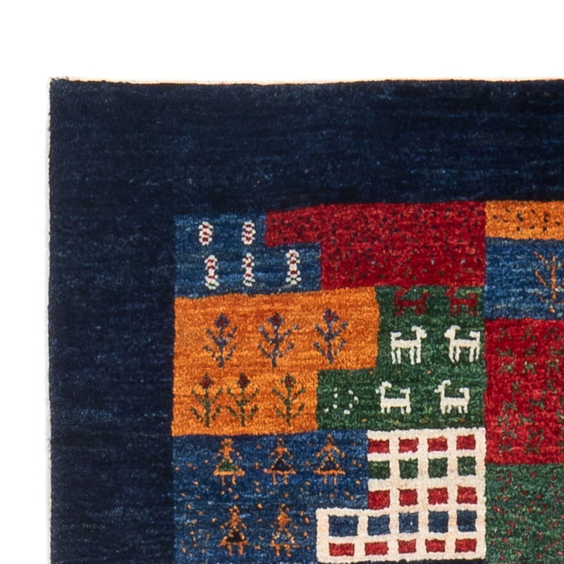Gabbeh Rug - Loribaft Perser - 129 x 83 cm - multicolored