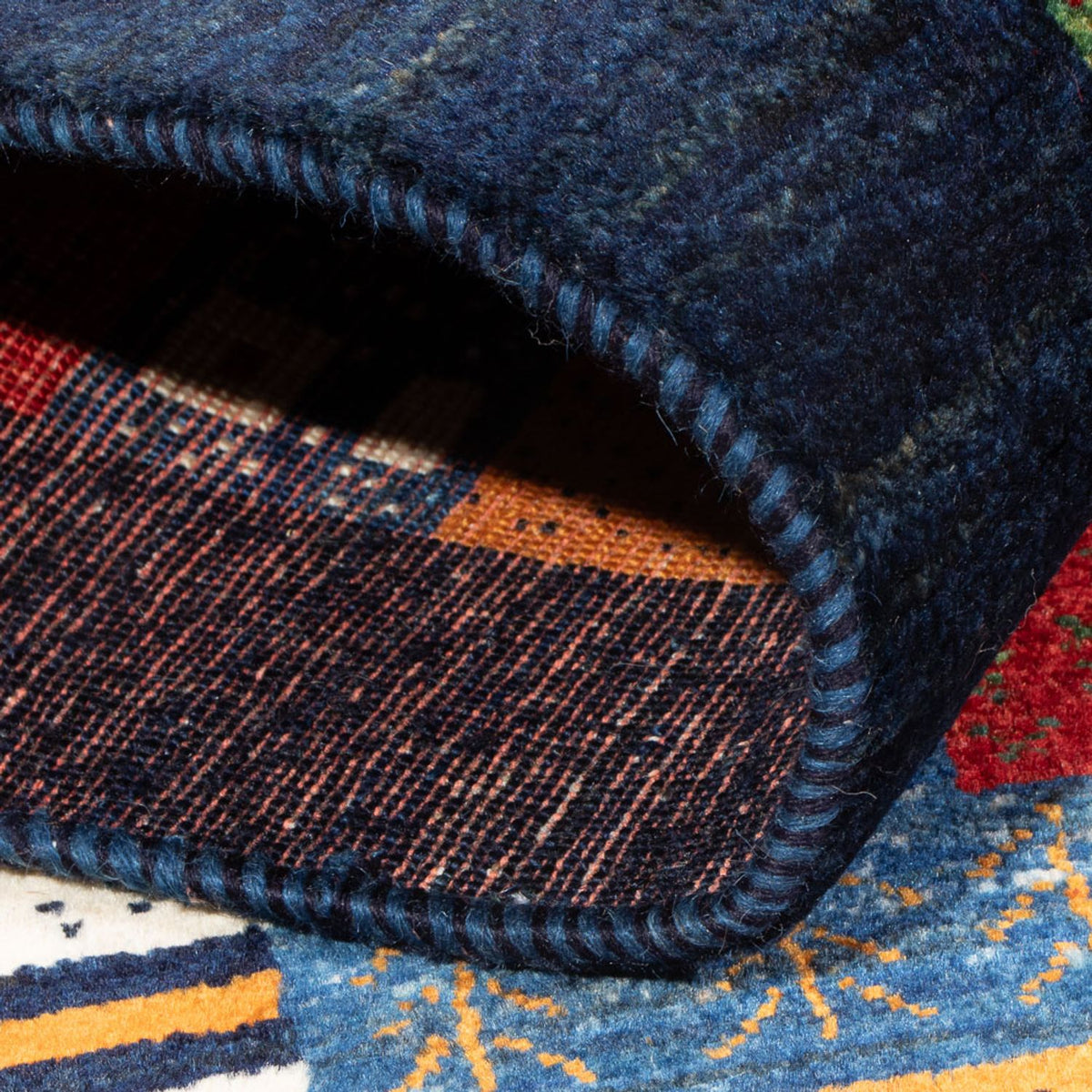 Gabbeh Rug - Loribaft Perser - 129 x 83 cm - multicolored