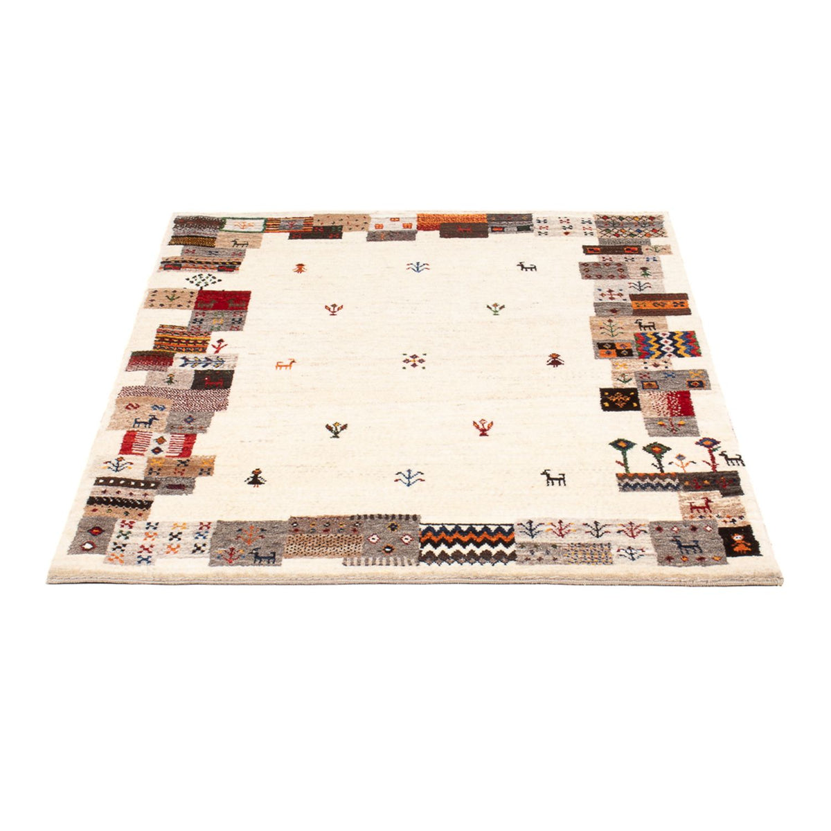 Gabbeh Rug - Loribaft Perser - 126 x 88 cm - multicolored