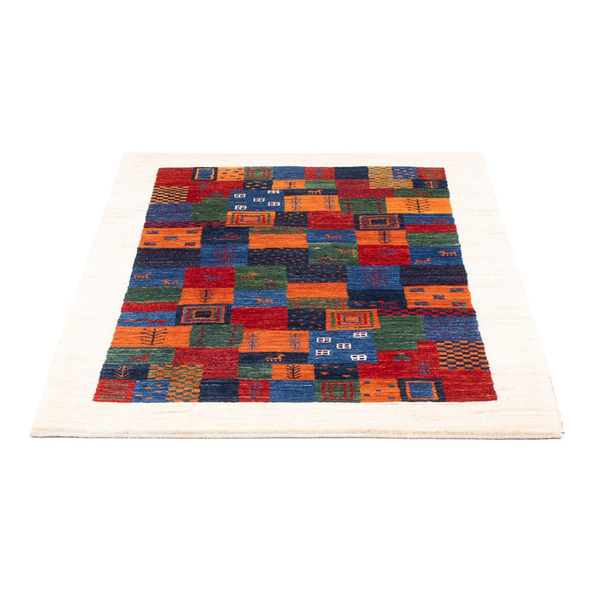 Gabbeh Rug - Loribaft Perser - 132 x 86 cm - multicolored