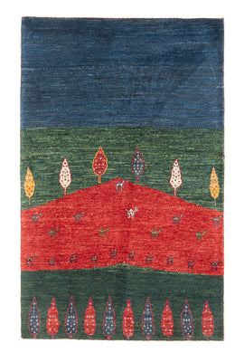 Gabbeh Rug - Loribaft Perser - 131 x 81 cm - multicolored