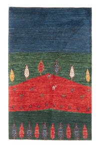 Gabbeh Rug - Loribaft Perser - 131 x 81 cm - multicolored