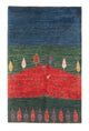 Loribaft Rug 131x81cm - Perserteppich Wollteppich