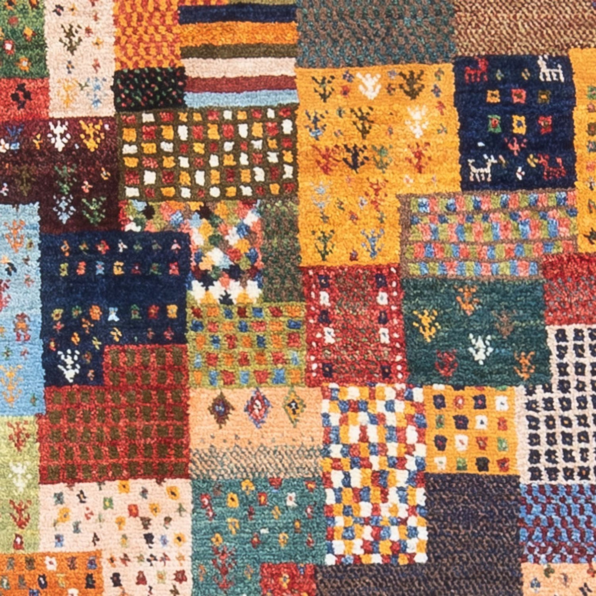 Gabbeh Rug - Loribaft Perser - 134 x 82 cm - multicolored