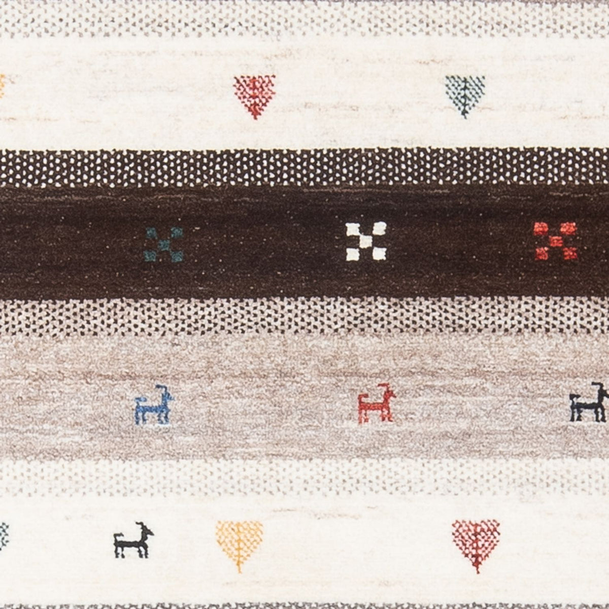 Gabbeh Rug - Loribaft Perser - 130 x 85 cm - multicolored