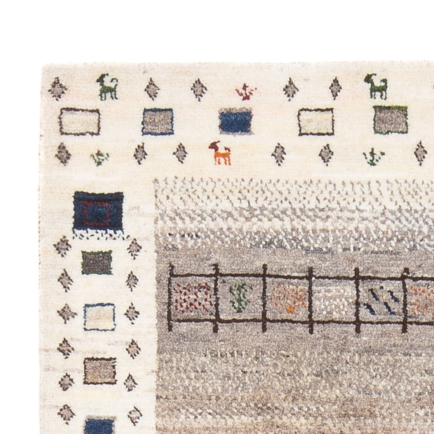 Loribaft Rug 134x86cm - Perserteppich Wollteppich