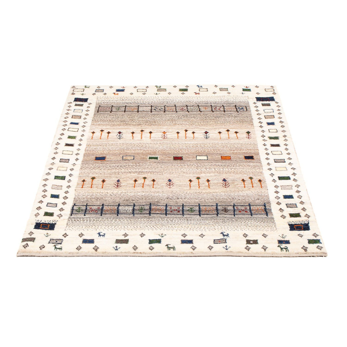 Gabbeh Rug - Loribaft Perser - 134 x 86 cm - multicolored