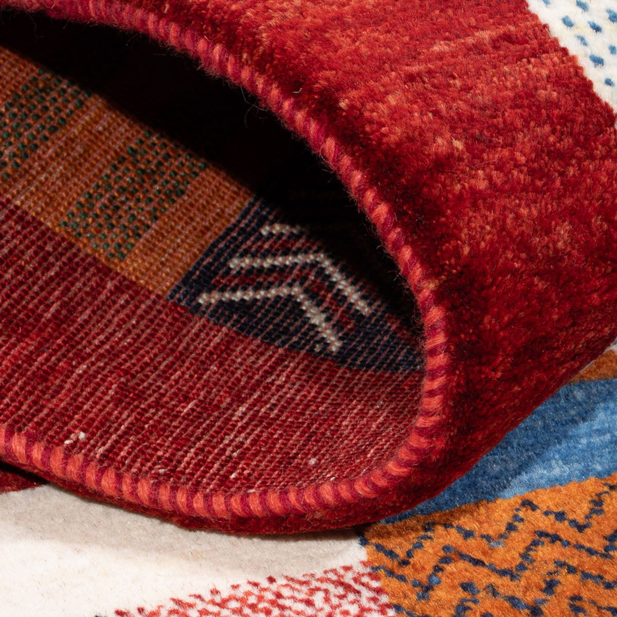 Gabbeh Rug - Loribaft Perser - 138 x 83 cm - multicolored