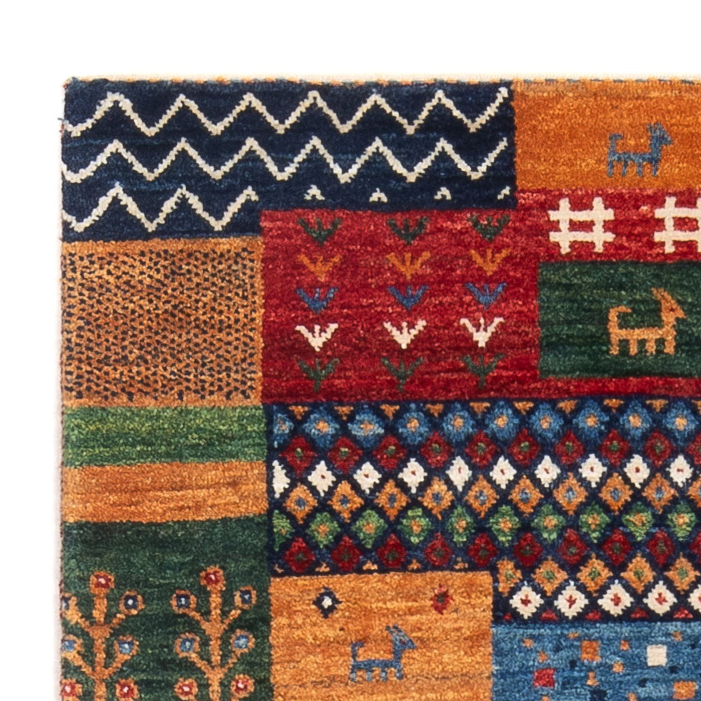 Loribaft Rug 130x82cm - Perserteppich Wollteppich