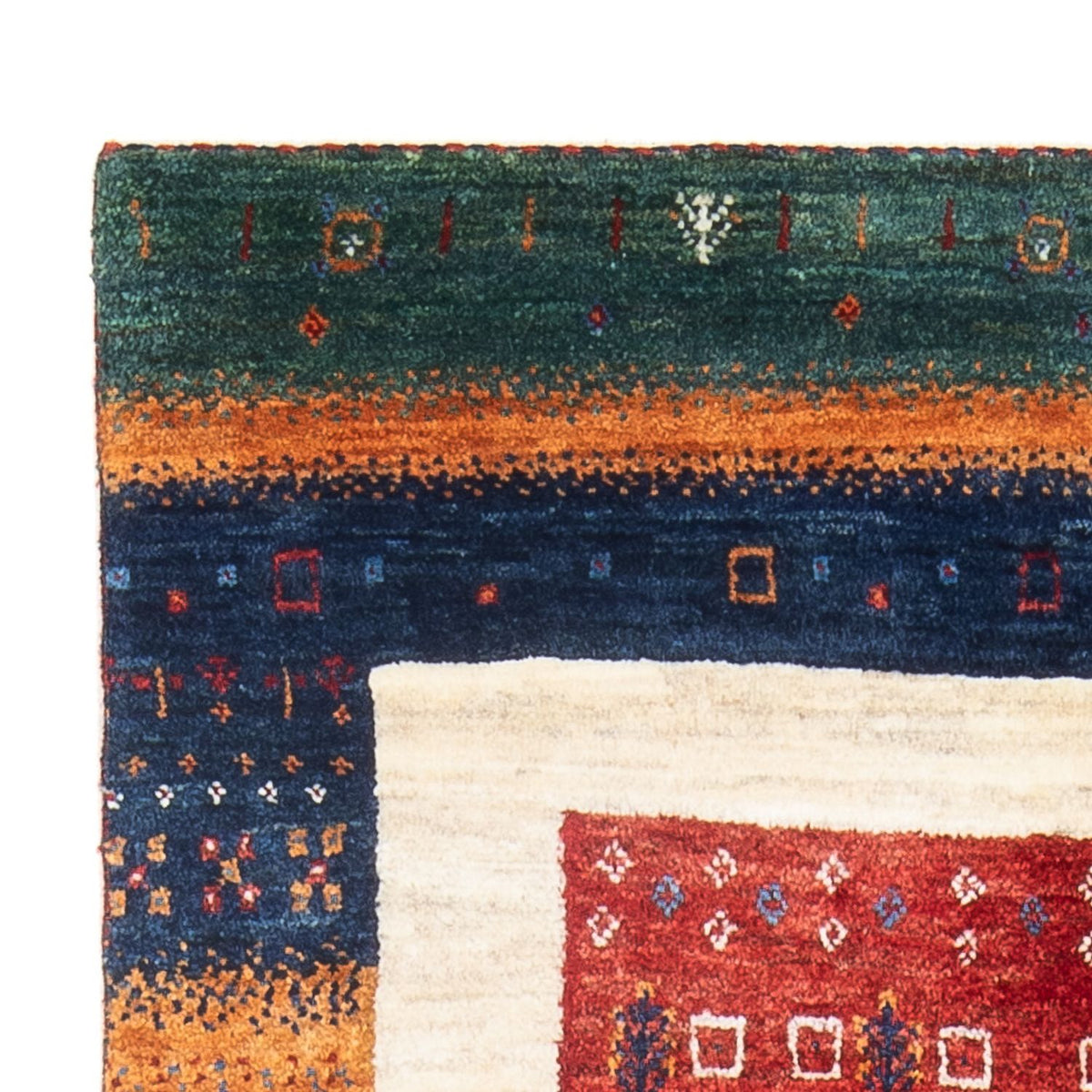 Gabbeh Rug - Loribaft Perser - 138 x 83 cm - multicolored