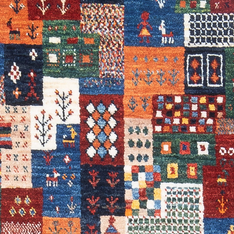 Gabbeh Rug - Loribaft Perser - 125 x 84 cm - multicolored