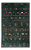 Gabbeh Rug - Loribaft Perser - 136 x 85 cm - dark green