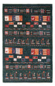 Loribaft Rug 135x85cm - Perserteppich Wollteppich