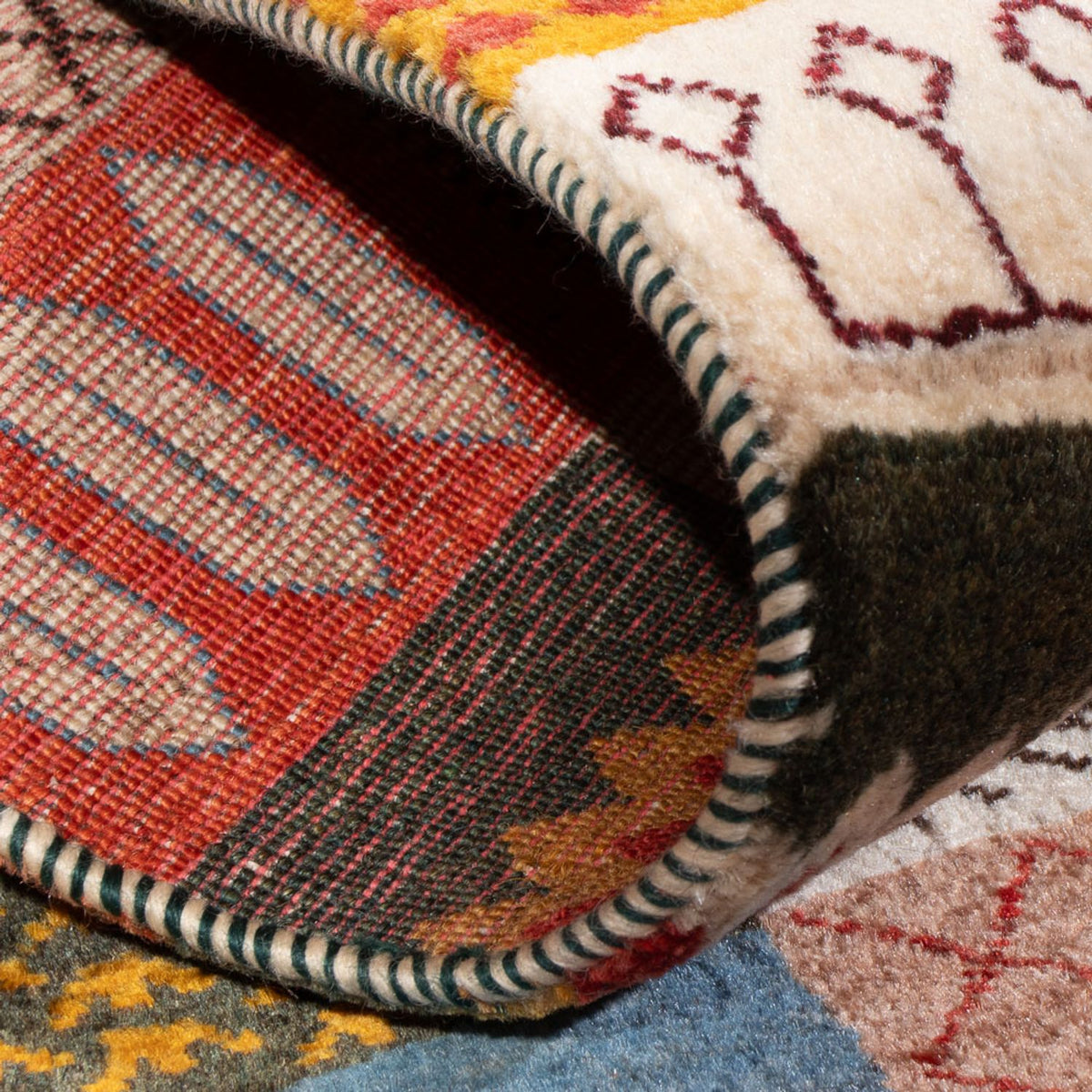 Gabbeh Rug - Loribaft Perser - 125 x 82 cm - multicolored