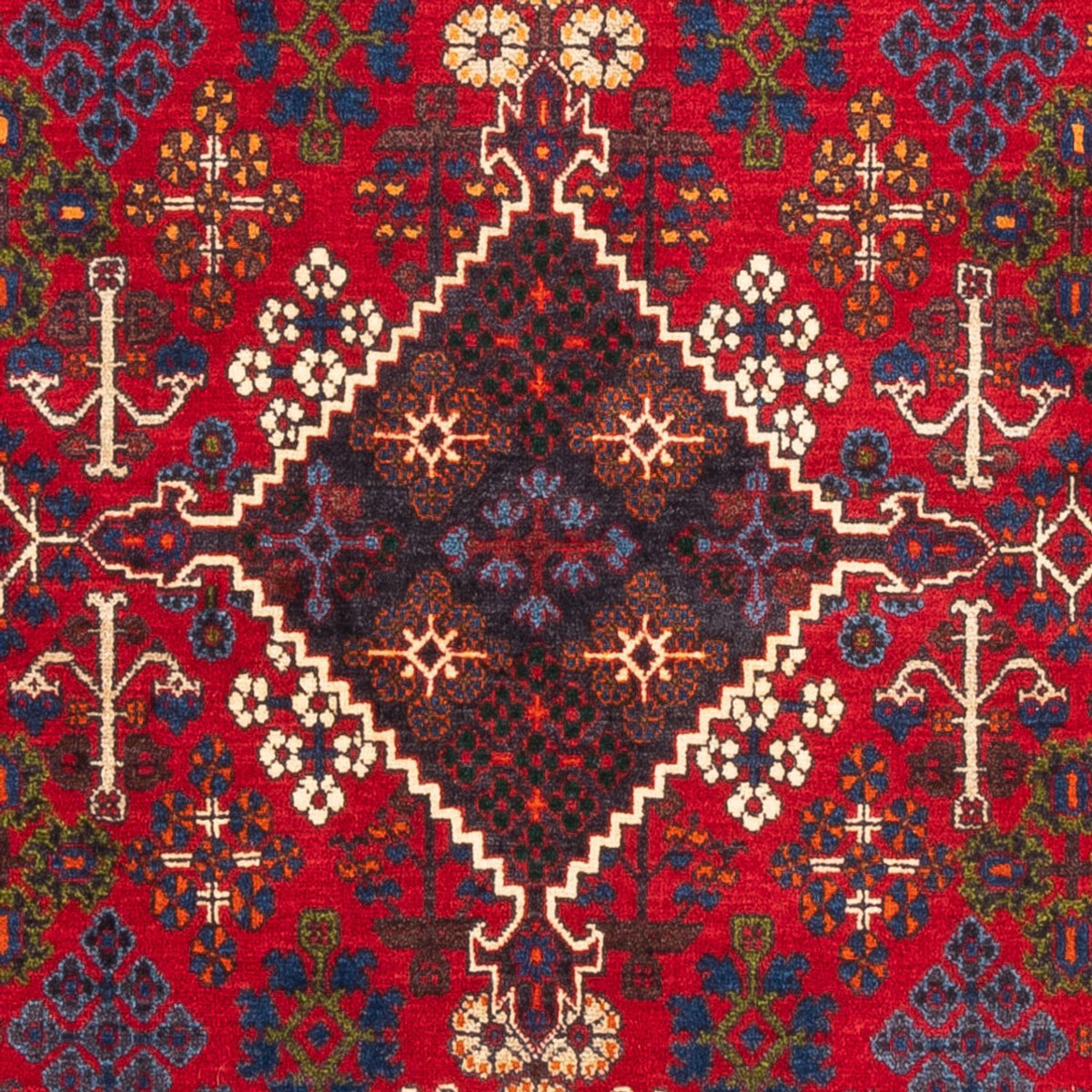 Perser Rug - Nomadic - 157 x 110 cm - red