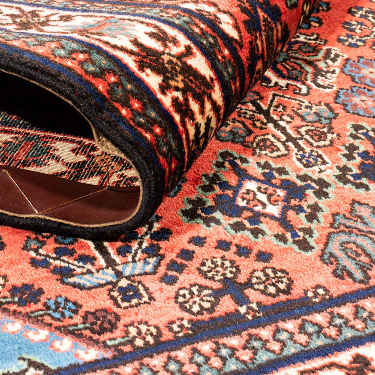 Perser Rug - Nomadic - 156 x 105 cm - red