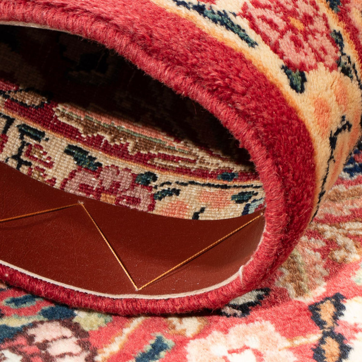 Perser Rug - Nomadic - 84 x 84 cm - red