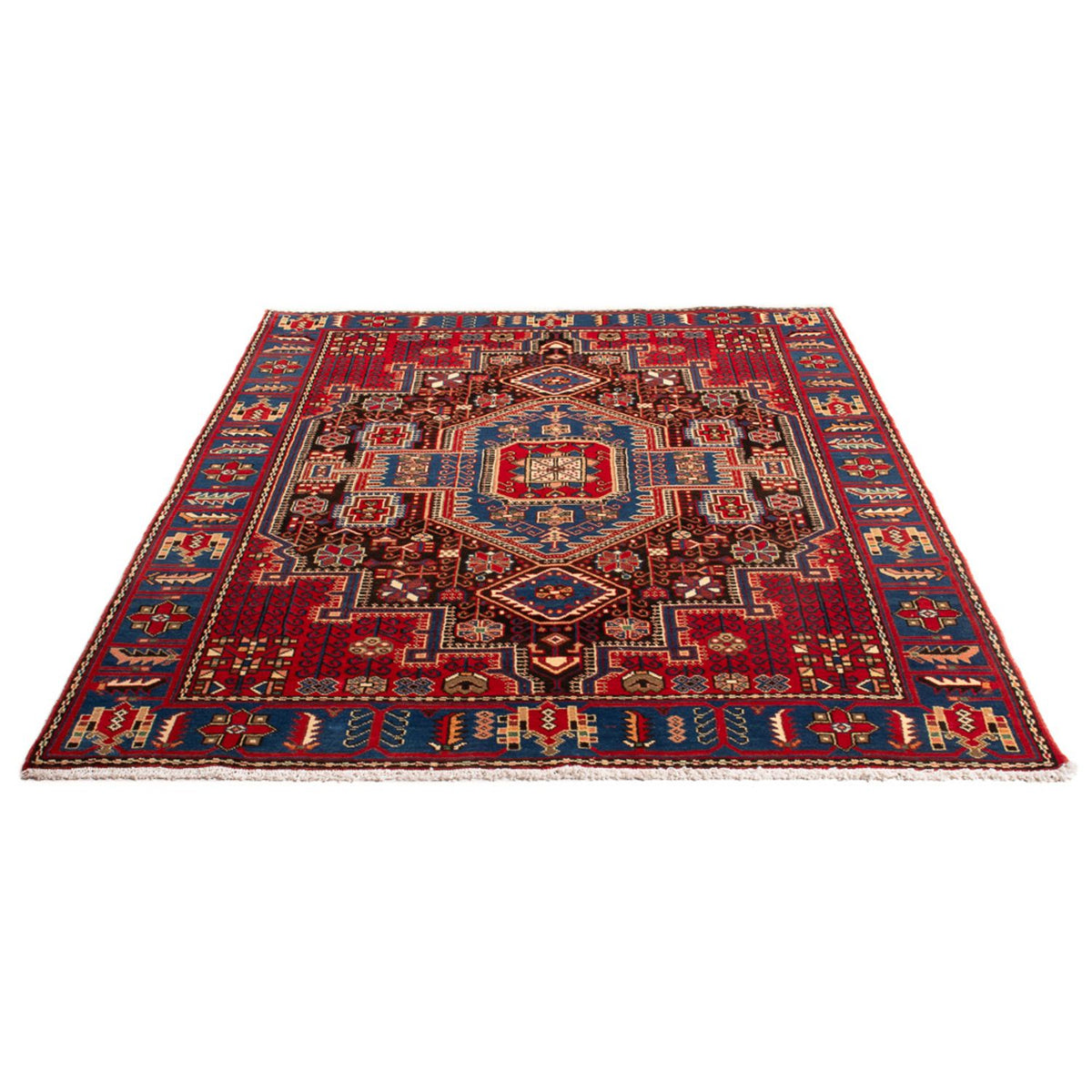 Perser Rug - Nomadic - 200 x 143 cm - red