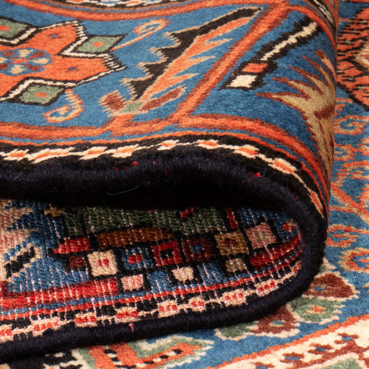 Perser Rug - Nomadic - 205 x 137 cm - blue