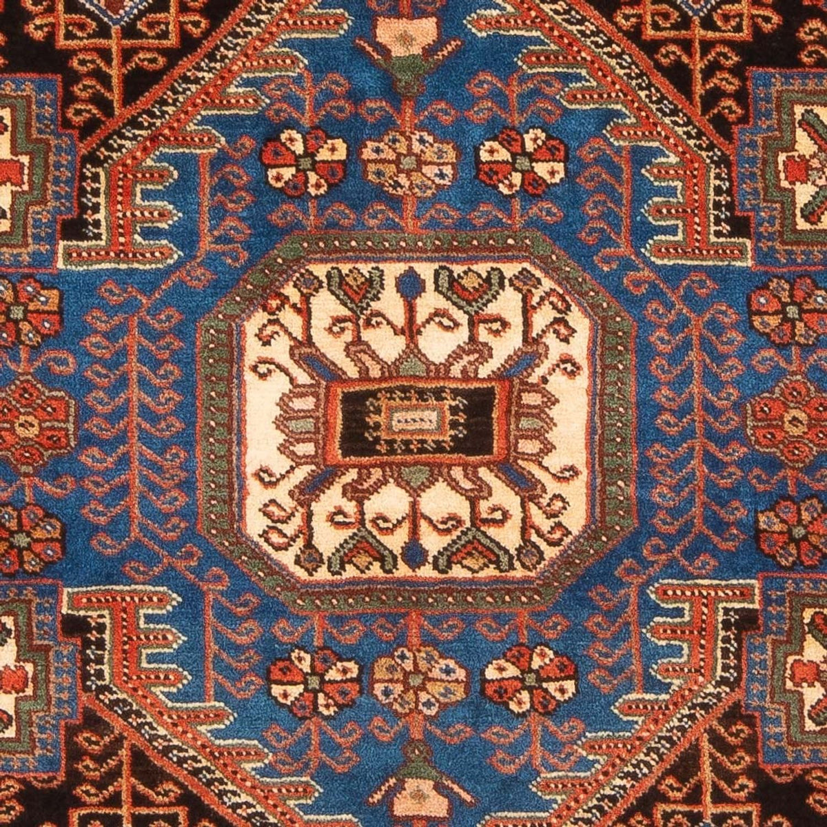 Perser Rug - Nomadic - 196 x 150 cm - blue