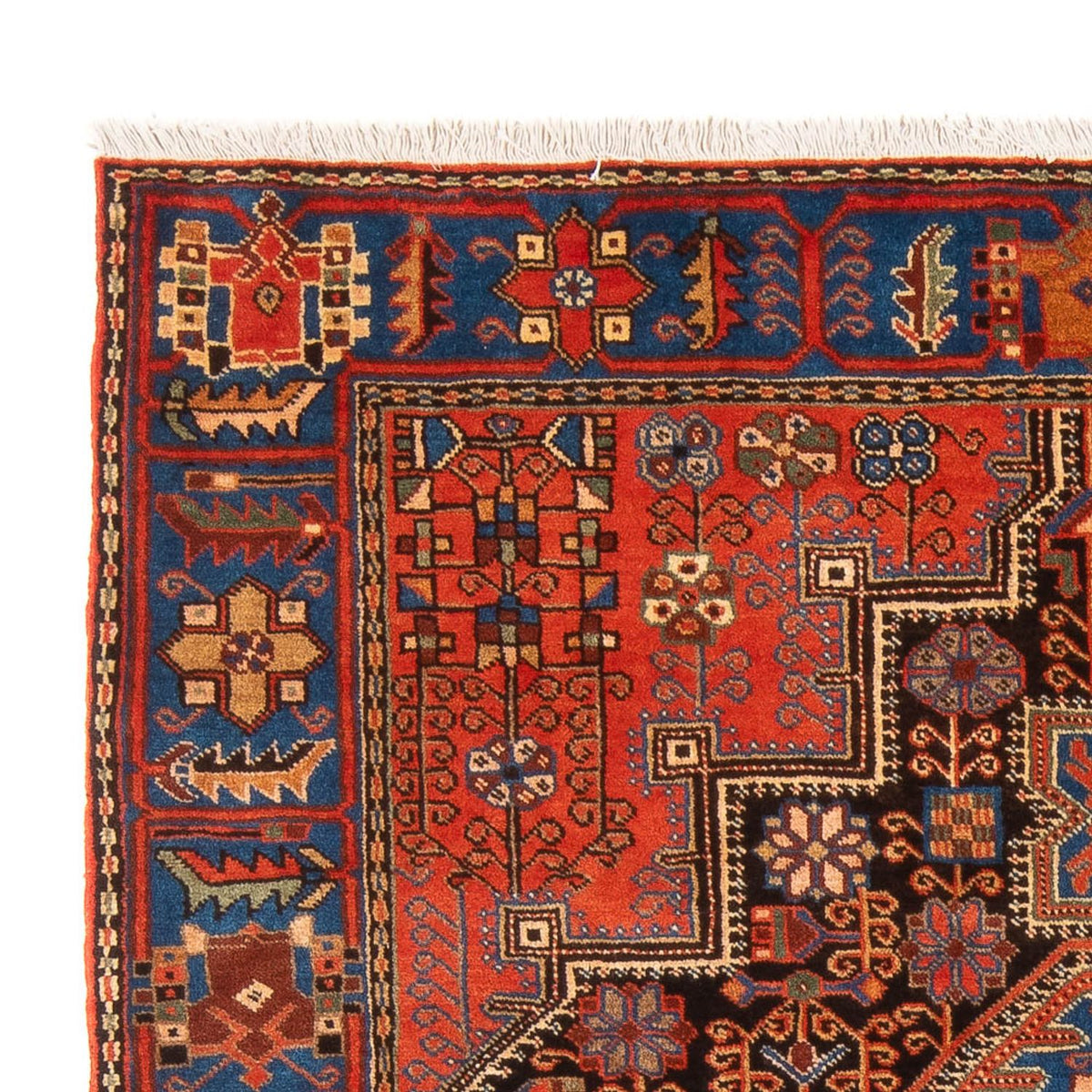 Perser Rug - Nomadic - 196 x 150 cm - blue