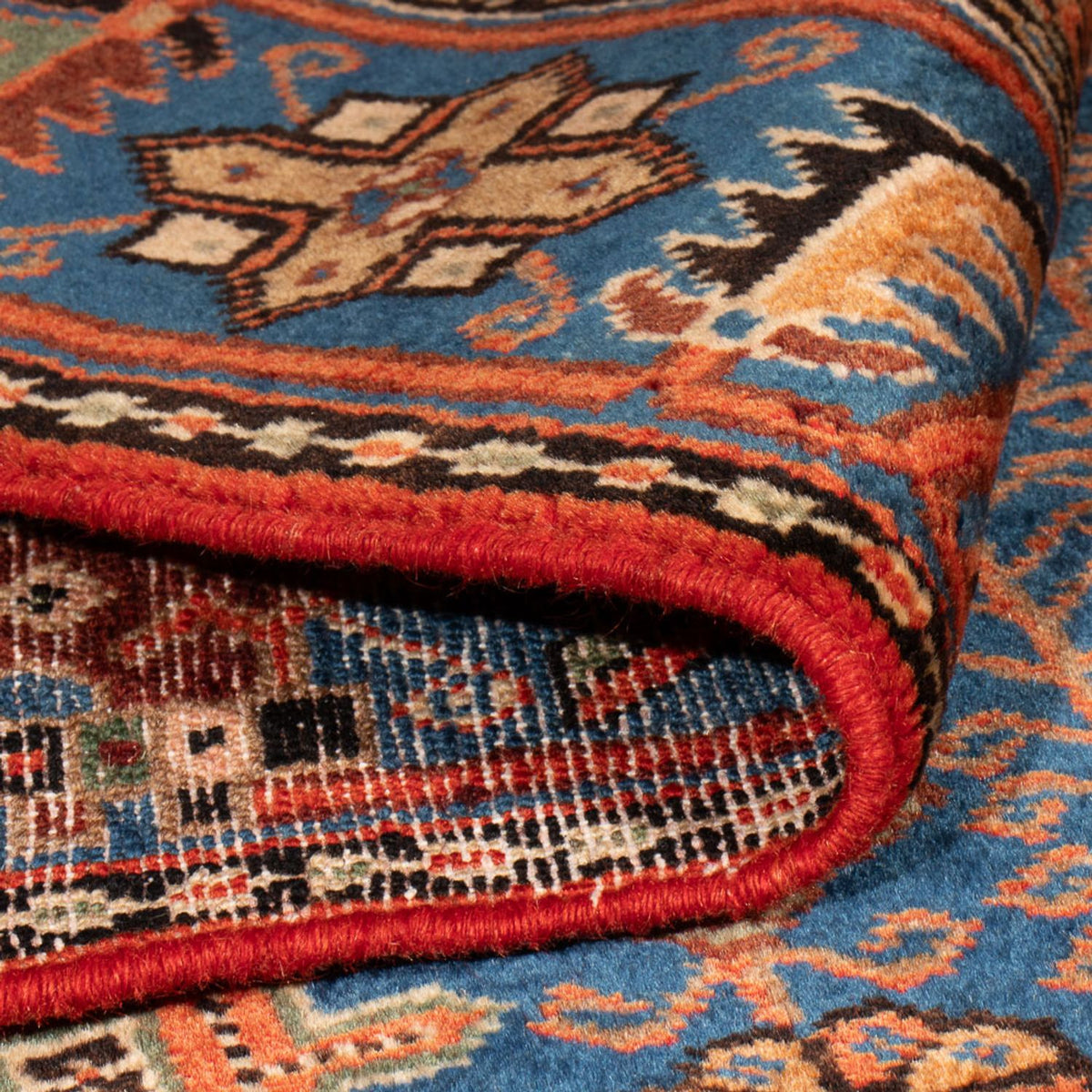 Perser Rug - Nomadic - 196 x 150 cm - blue