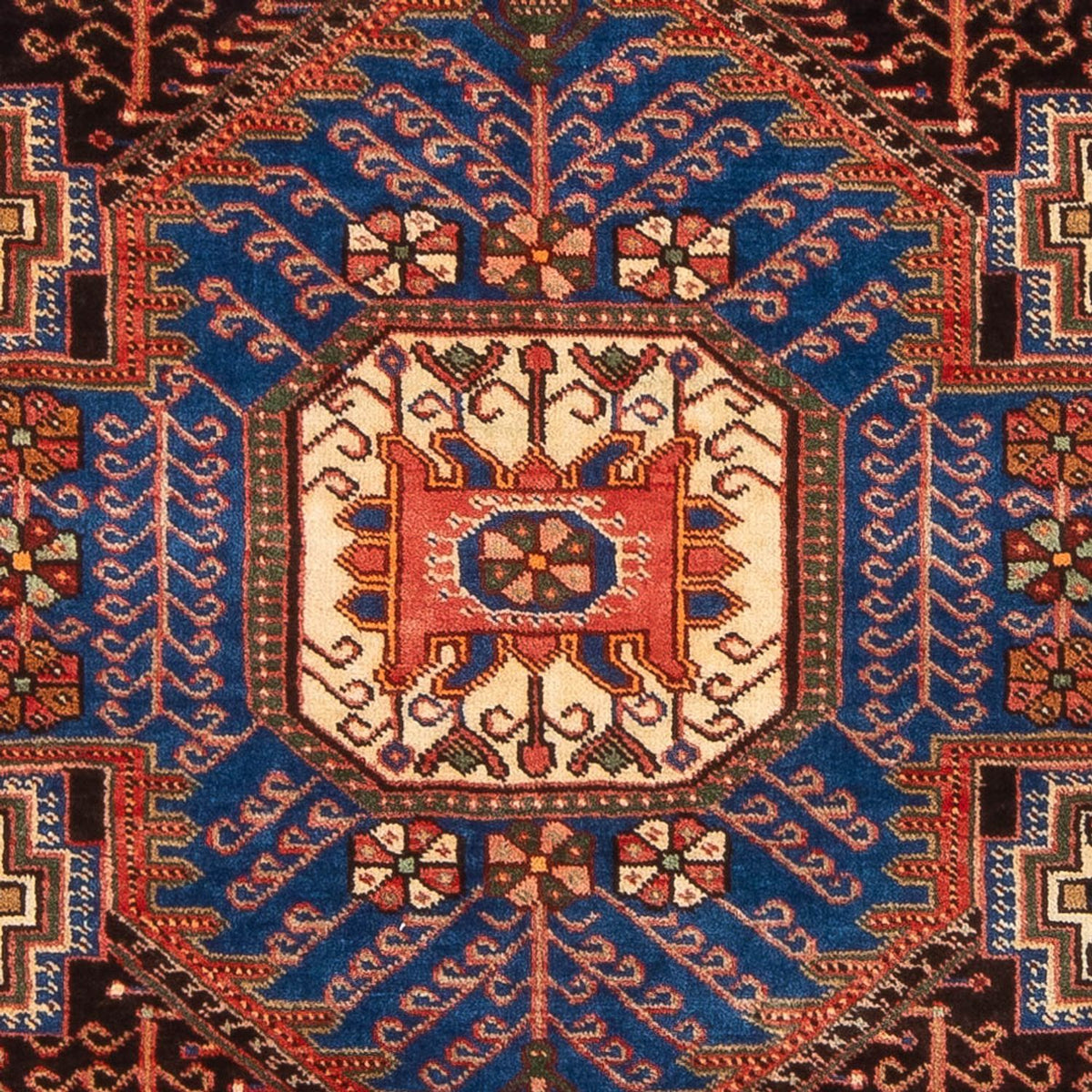 Perser Rug - Nomadic - 205 x 148 cm - blue