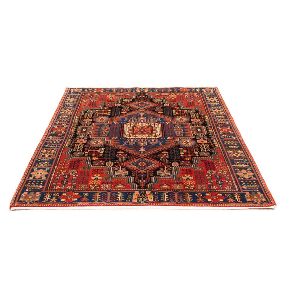 Perser Rug - Nomadic - 200 x 147 cm - blue