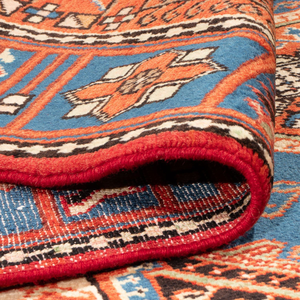 Perser Rug - Nomadic - 204 x 136 cm - blue