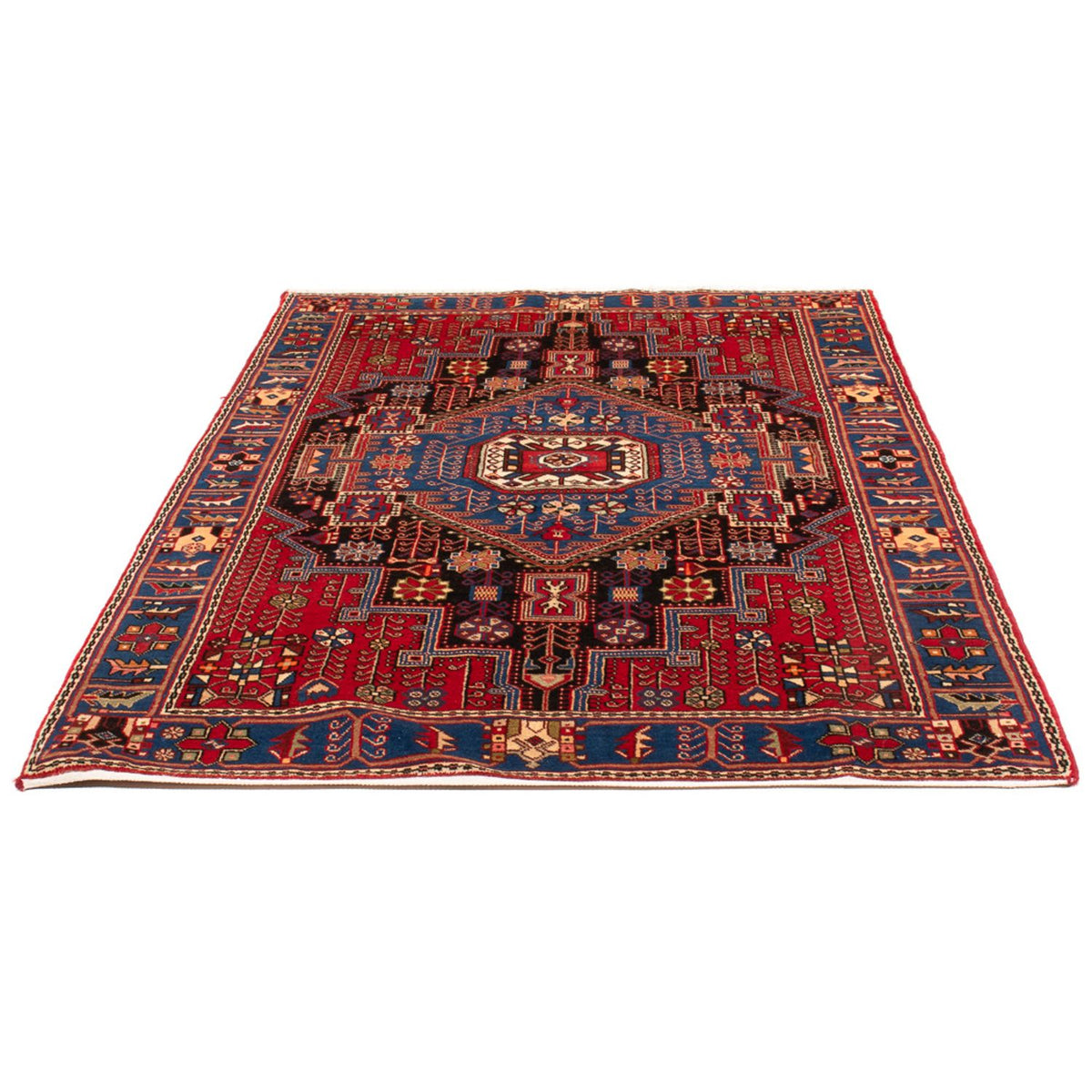 Perser Rug - Nomadic - 198 x 143 cm - blue