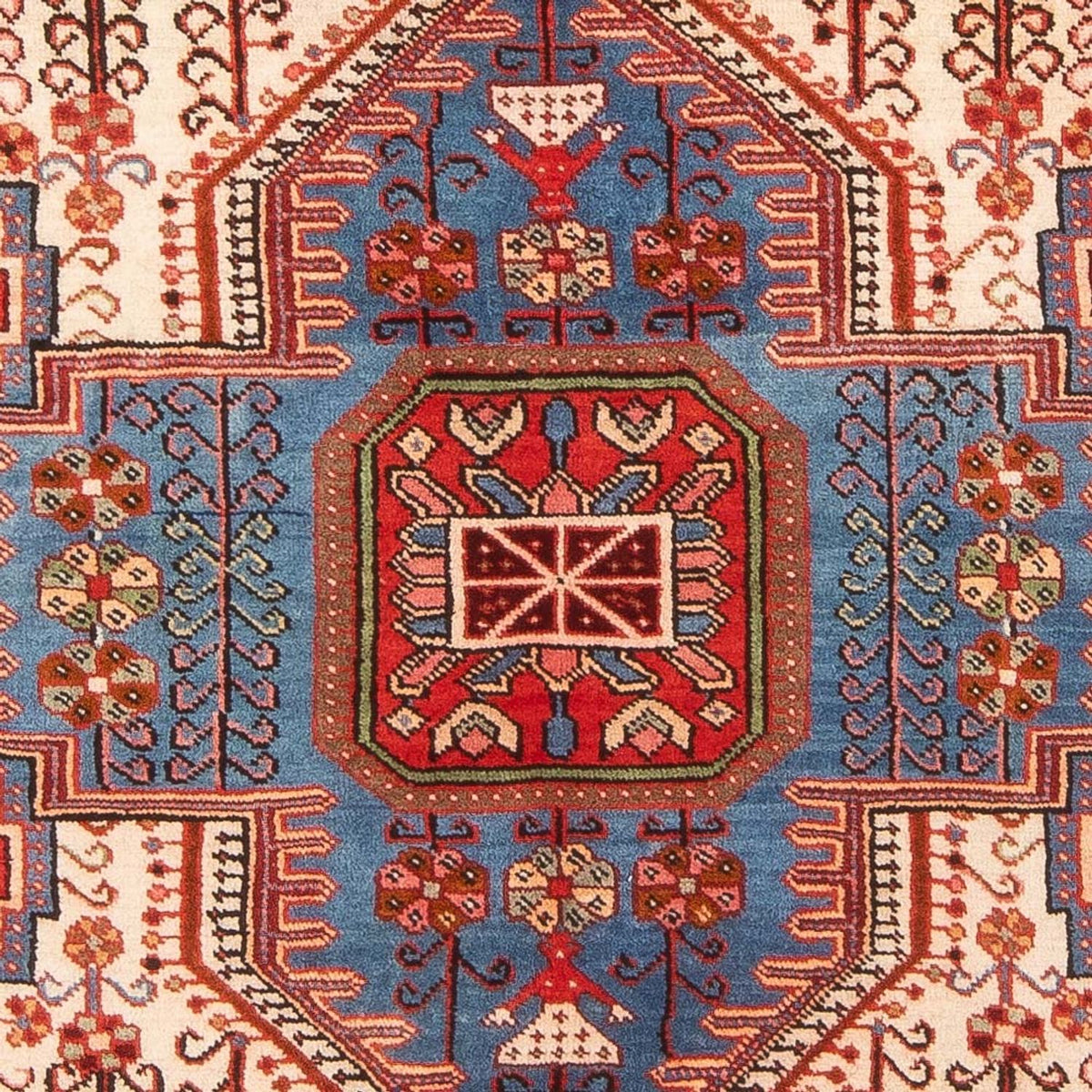 Perser Rug - Nomadic - 199 x 150 cm - blue