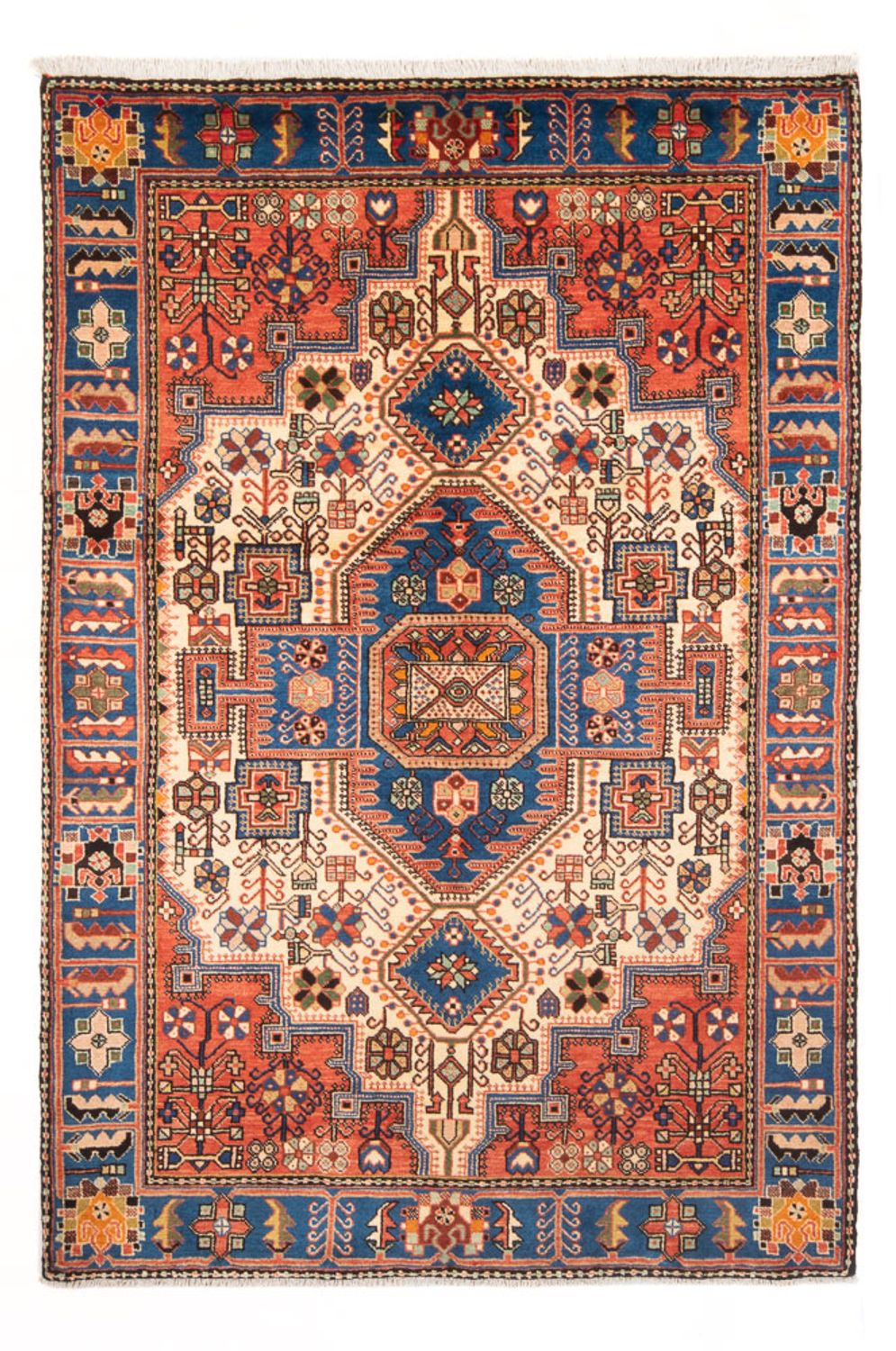 Perser Rug - Nomadic - 205 x 142 cm - blue