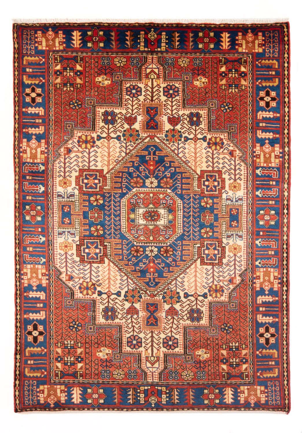 Perser Rug - Nomadic - 210 x 142 cm - blue