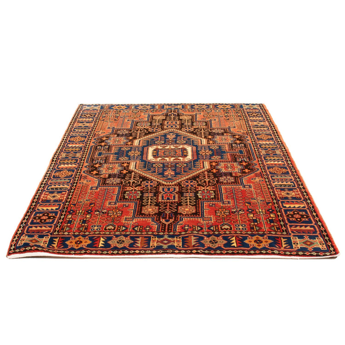 Perser Rug - Nomadic - 202 x 140 cm - dark blue