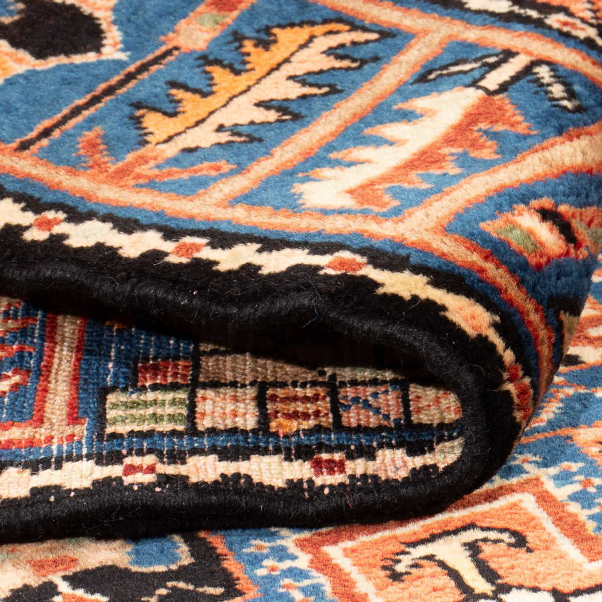 Perser Rug - Nomadic - 200 x 138 cm - blue