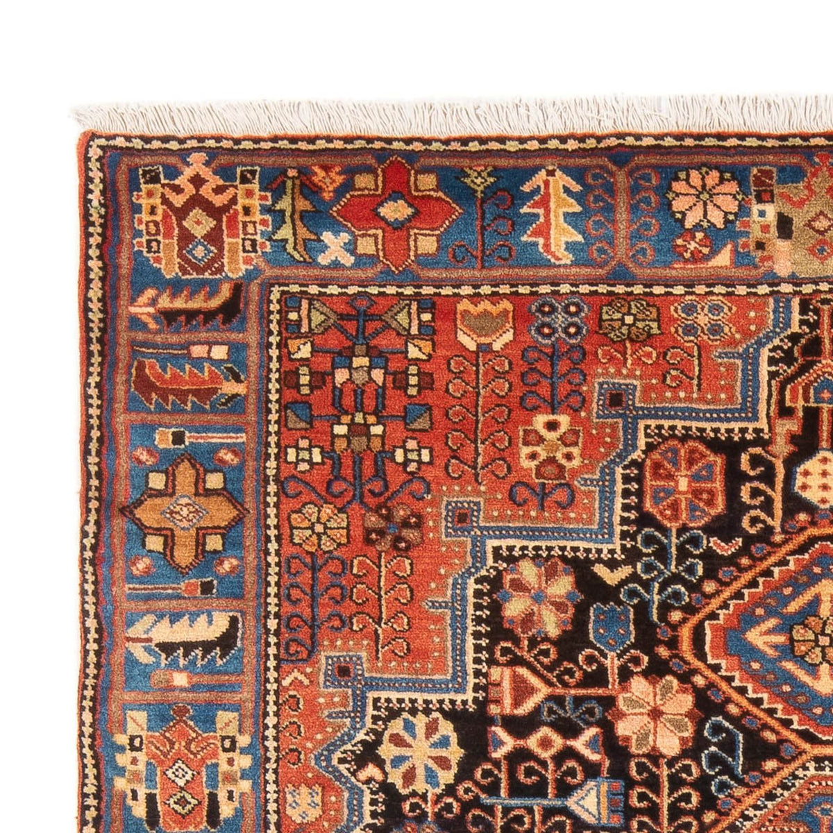 Perser Rug - Nomadic - 200 x 143 cm - blue