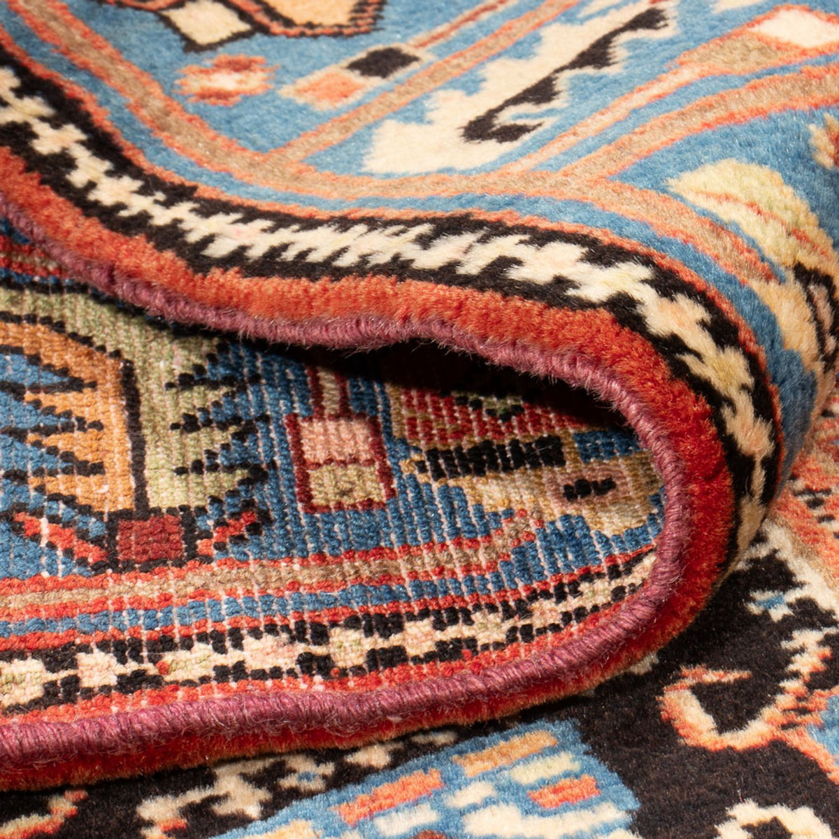 Perser Rug - Nomadic - 200 x 143 cm - blue