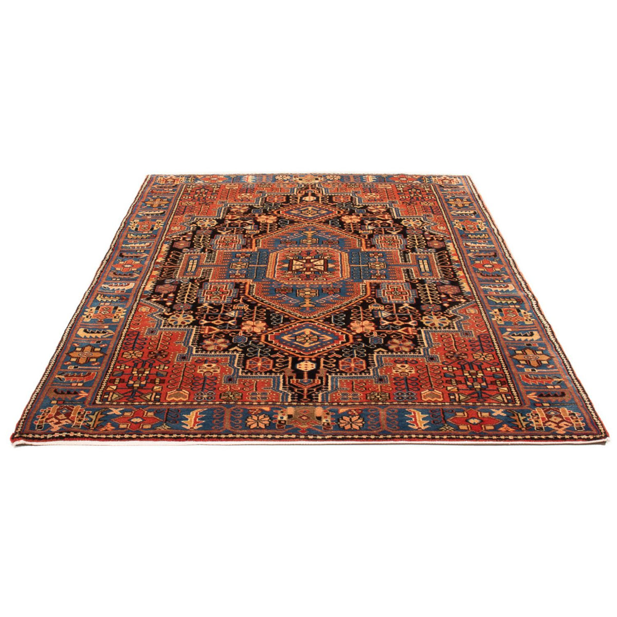 Perser Rug - Nomadic - 200 x 143 cm - blue