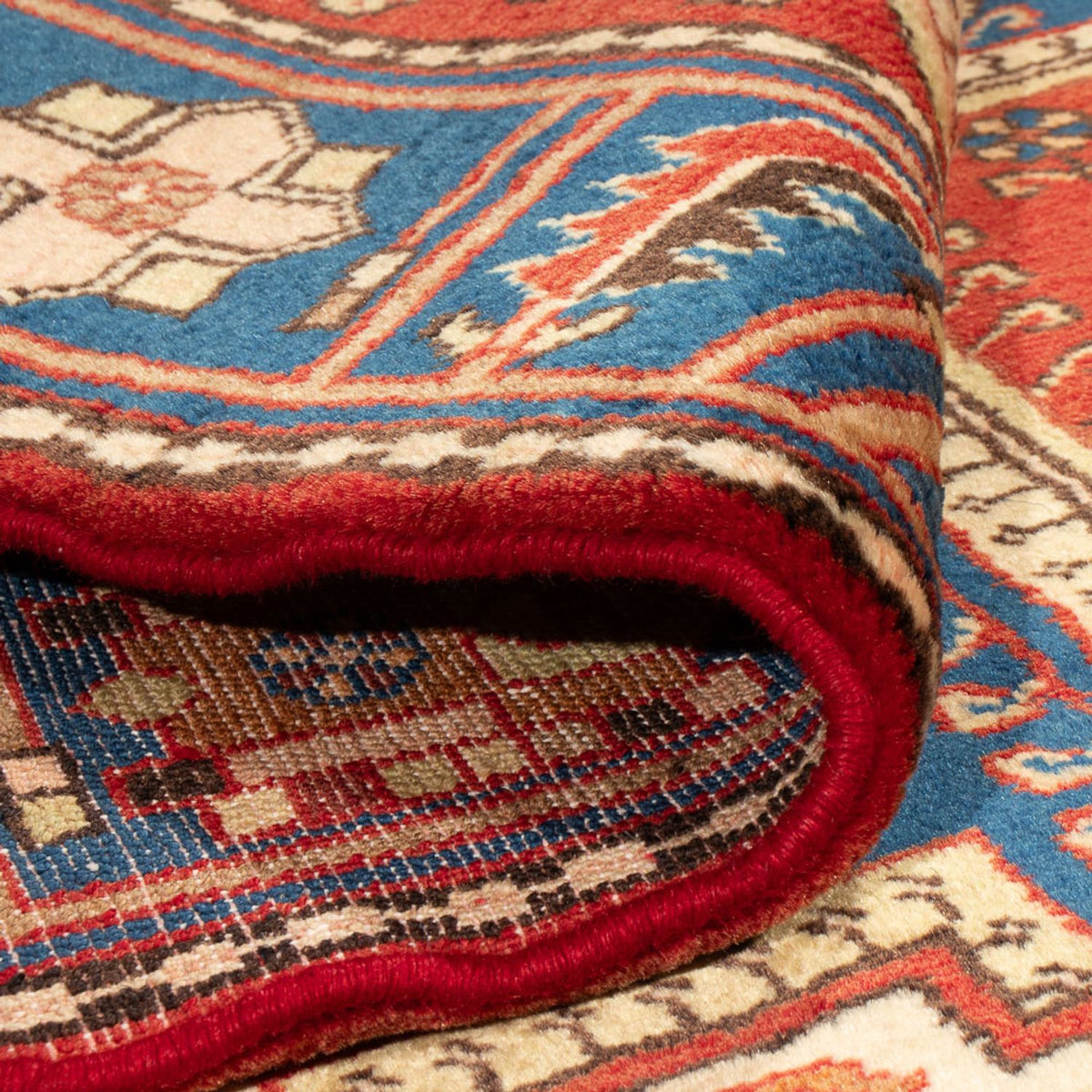 Perser Rug - Nomadic - 192 x 143 cm - blue