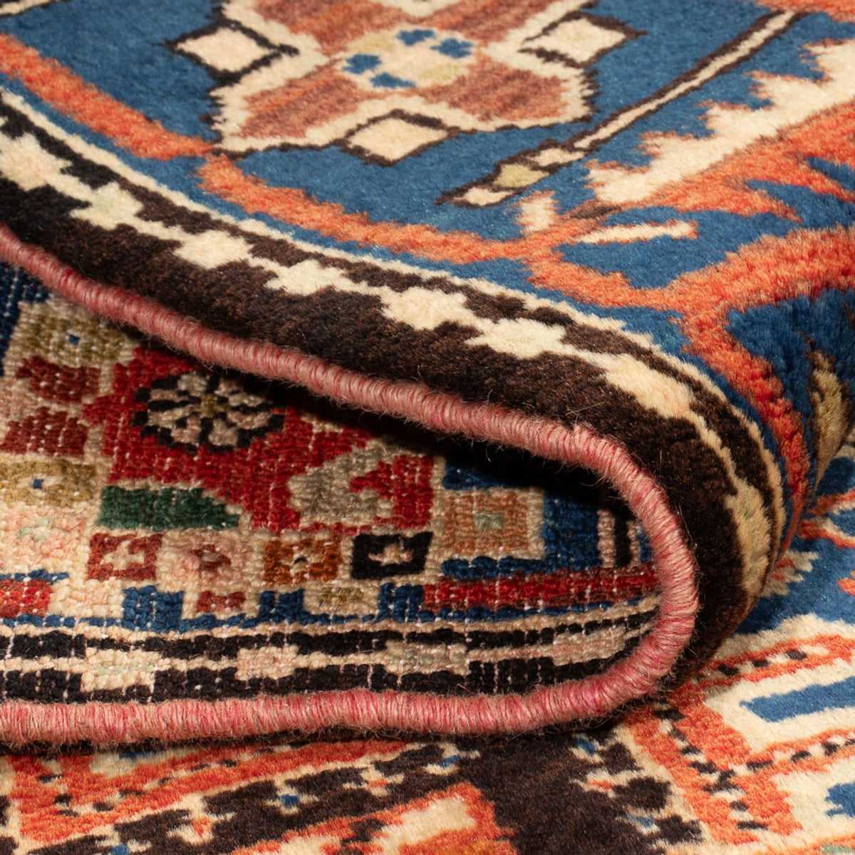 Perser Rug - Nomadic - 200 x 145 cm - blue