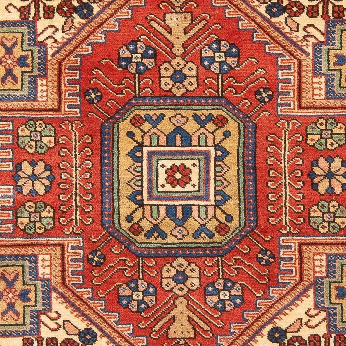 Perser Rug - Nomadic - 202 x 143 cm - red